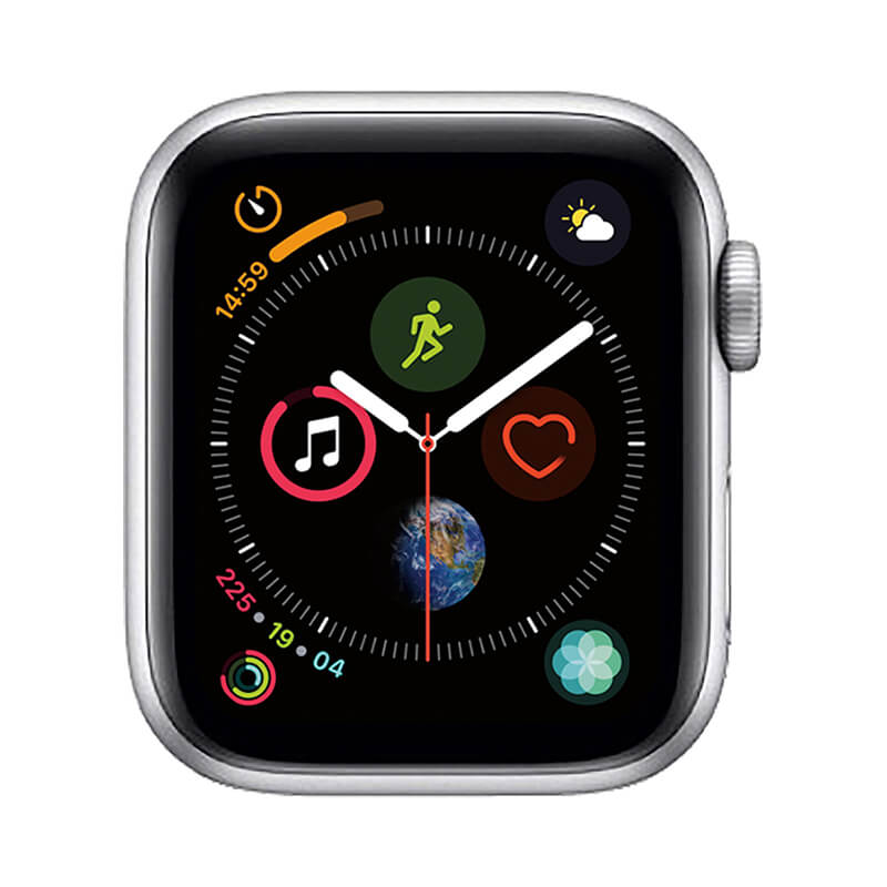 Apple Watch Series 4 (GPSモデル) 40mm シルバーアルミニウムケース ...