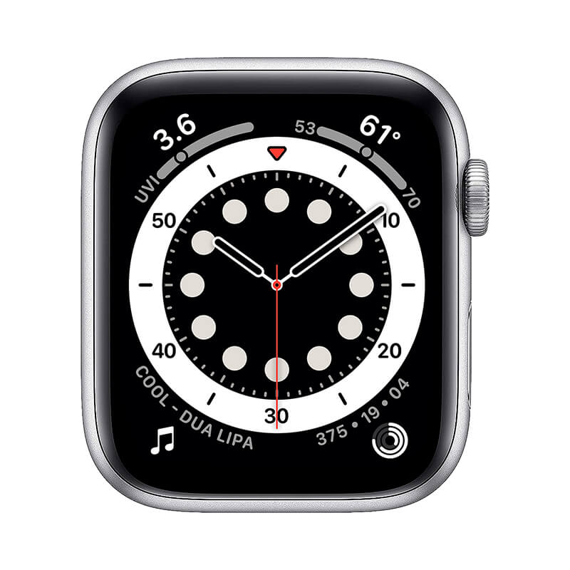 Apple Watch Series 6 (GPSモデル) 44mm シルバーアルミニウムケース バンド無し｜Apple Watch の中古は【セカハン】安心の1年保証付き！