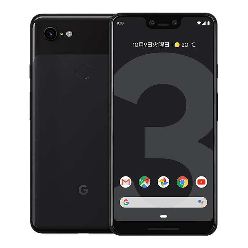 Google Pixel 3 XL 64GB G013D Just Black ブラック｜Google Pixelの ...