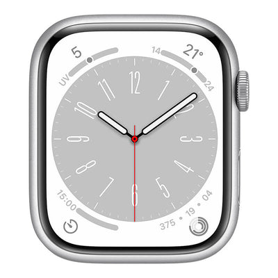 Apple Watch Series 8 (GPS + Cellular モデル) 41mm シルバーアルミニウムケース バンド無し