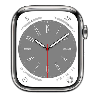 Apple Watch Series 8 (GPS + Cellular モデル) 45mmグラファイトステンレスケース バンド無し